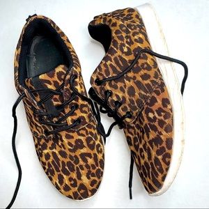 Gianni Bini Leopard Sneakers